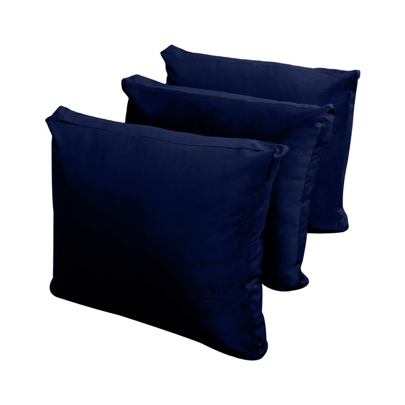 COVER ONLY Model V3 Full Velvet Knife Edge Indoor Daybed Mattress Cushion AD373