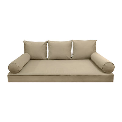 COVER ONLY Model V3 Full Velvet Same Pipe Indoor Daybed Mattress Cushion AD304