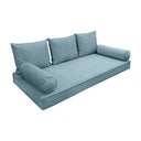 COVER ONLY Model V3 Full Velvet Same Pipe Indoor Daybed Mattress Cushion AD355