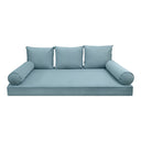 COVER ONLY Model V3 Full Velvet Same Pipe Indoor Daybed Mattress Cushion AD355