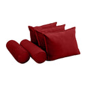 COVER ONLY Model V3 Full Velvet Same Pipe Indoor Daybed Mattress Cushion AD369