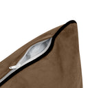 COVER ONLY Model V4 Twin Velvet Contrast Pipe Indoor Daybed Mattress Cushion AD308