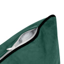 COVER ONLY Model V4 Twin Velvet Contrast Pipe Indoor Daybed Mattress Cushion AD317