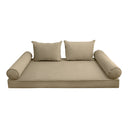 COVER ONLY Model V4 Twin Velvet Same Pipe Indoor Daybed Mattress Cushion AD304