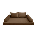 COVER ONLY Model V4 Full Velvet Knife Edge Indoor Daybed Mattress Cushion AD308