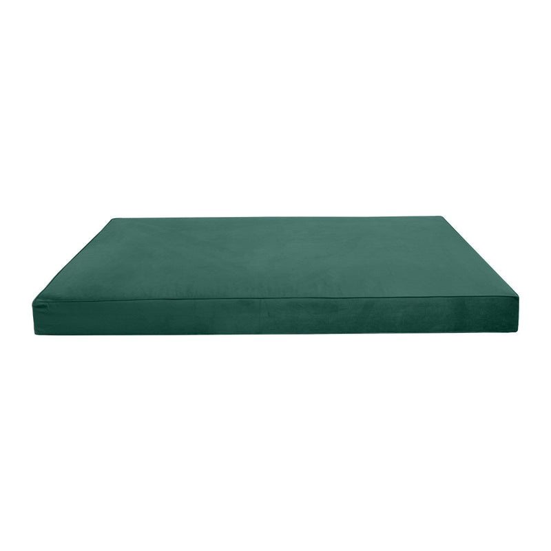 COVER ONLY Model V4 Full Velvet Same Pipe Indoor Daybed Mattress Cushion AD317