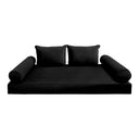 COVER ONLY Model V4 Full Velvet Same Pipe Indoor Daybed Mattress Cushion AD374