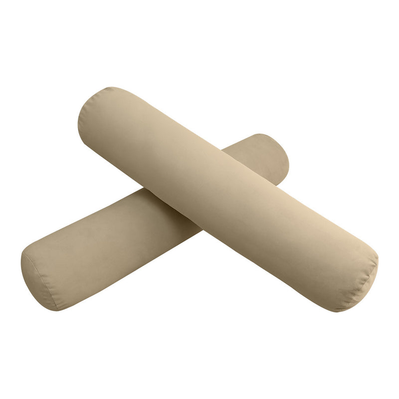 COVER ONLY Model V5 Twin-XL Velvet Knife Edge Indoor Mattress Bolster Pillow AD304