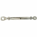 1/4" Stainless Steel Closed Body Eye Eye Turnbuckle 300 Lbs Limit