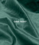 Velvet Fabric Sample Swatch Set for Indoor Daybed Covers | 11 Colors