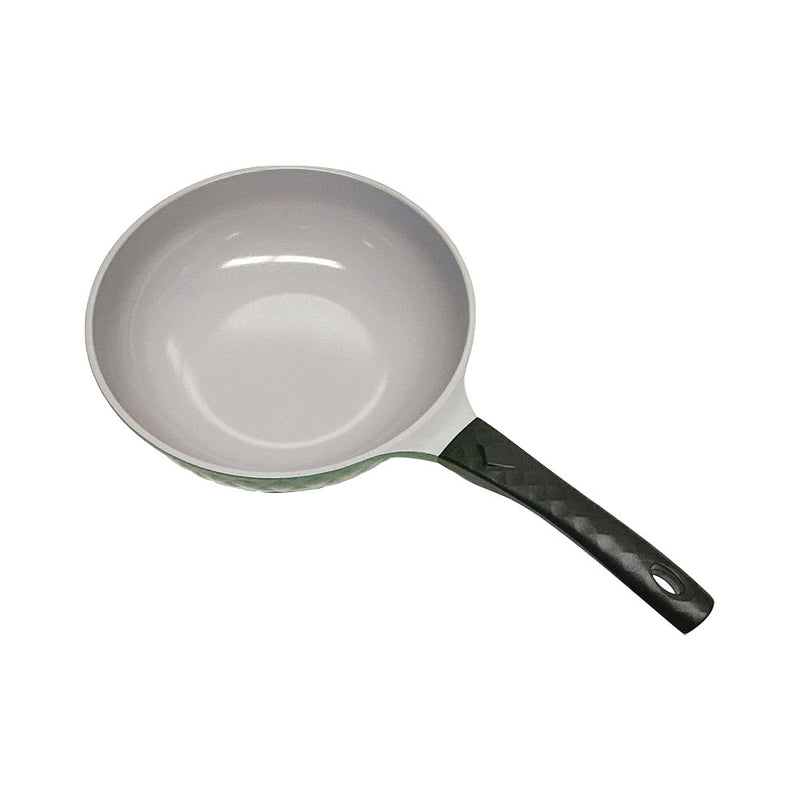 11" Non Stick Ceramic Frying Wok Pan Interior Exterior Cooking Pan,Made In Korea