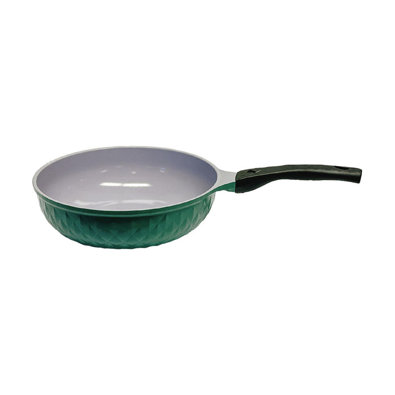 11" Non Stick Ceramic Frying Wok Pan Interior Exterior Cooking Pan,Made In Korea
