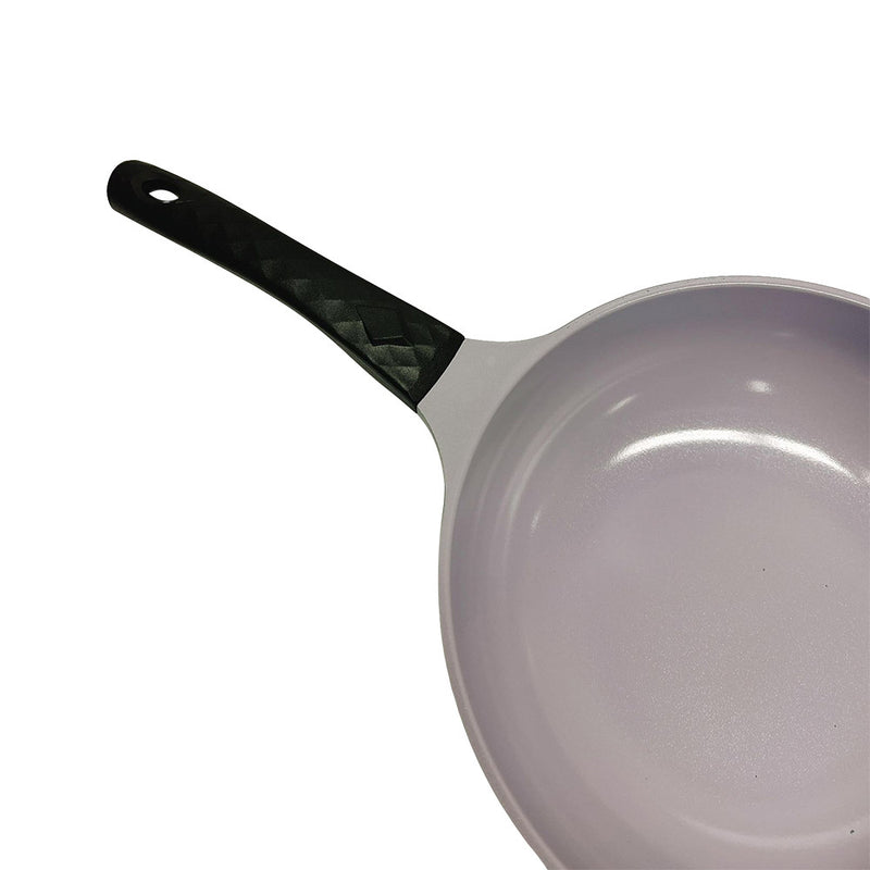 11" Non Stick Ceramic Frying Wok Pan Interior Exterior Cooking Pan,Made In Korea