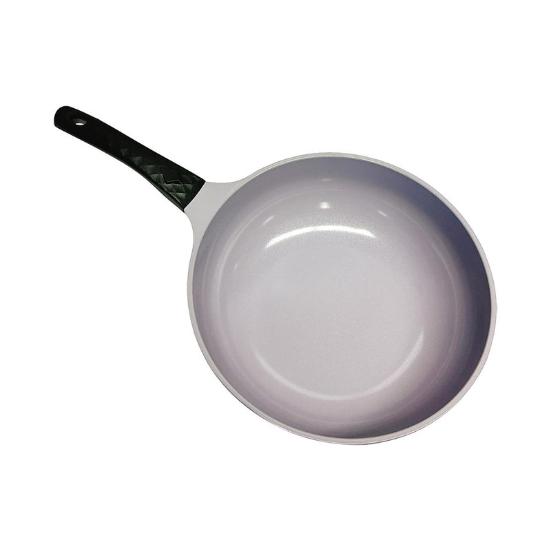 12" Non Stick Ceramic Frying Wok Pan Interior Exterior Cooking Pan,Made In Korea