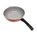 13.5" Non Stick Ceramic Frying Wok Pan Interior Exterior Pan, Made In Korea