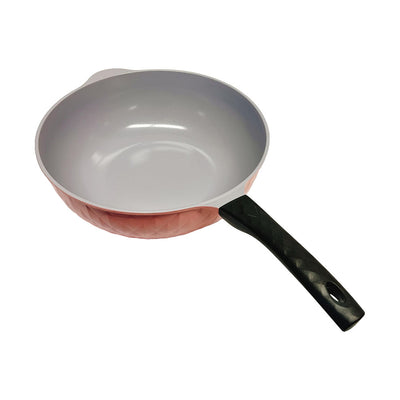 13.5" Non Stick Ceramic Frying Wok Pan Interior Exterior Pan, Made In Korea