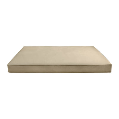COVER ONLY Model V6 Twin-XL Velvet Same Pipe Indoor Mattress Pillow AD304