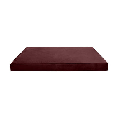 Model V2 Twin-XL Velvet Same Pipe Indoor Daybed Mattress Pillow Complete Set AD368