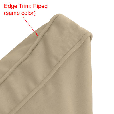 Model V2 Twin-XL Velvet Same Pipe Indoor Daybed Mattress Pillow Complete Set AD368