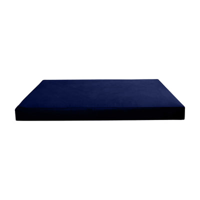 Model V2 Twin-XL Velvet Same Pipe Indoor Daybed Mattress Pillow Complete Set AD373