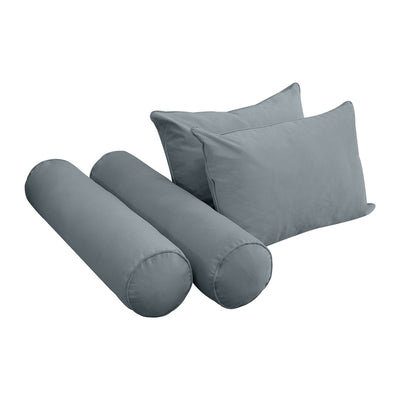 Model V4 Full Velvet Same  Pipe Indoor Daybed Mattress Pillow Complete Set AD347