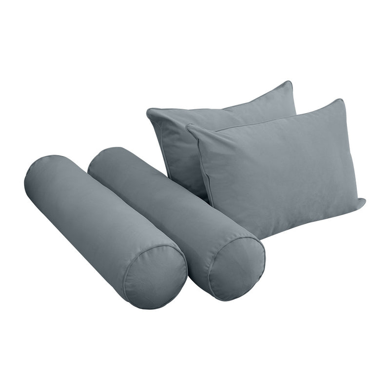 Model V4 Full Velvet Same  Pipe Indoor Daybed Mattress Pillow Complete Set AD347