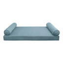 Model V5 Twin-XL Velvet Same Pipe Indoor Daybed Mattress Pillow Complete Set AD355