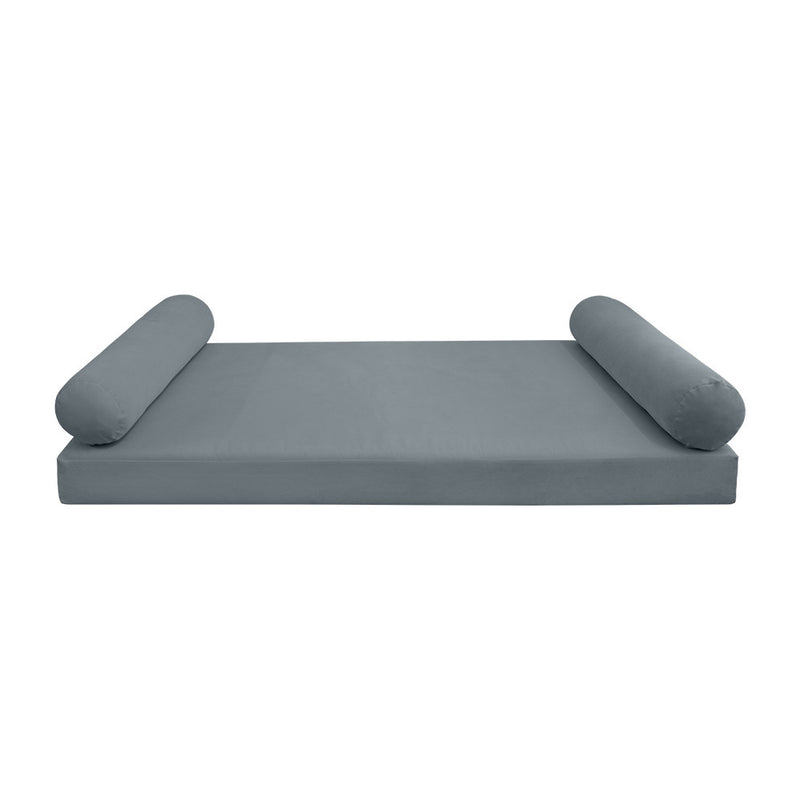 Model V5 Full Velvet Knife Edge Indoor Daybed Mattress Pillow Complete Set AD347