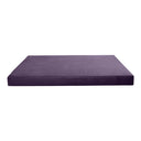 Model V6 Twin Velvet Same Pipe Indoor Daybed Mattress Pillow Complete Set AD339