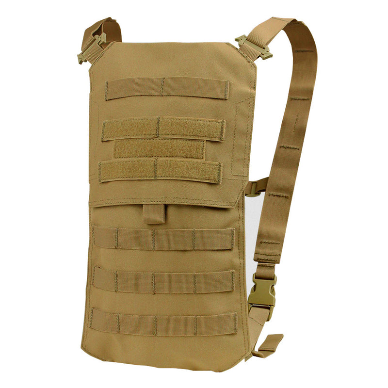 Coyote Molle Tactical Oasis Hydration Backpack Pack with 2.5 L Water Bladder