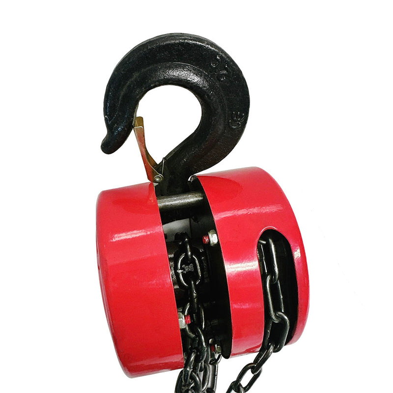 4000lb 2 Ton Chain Hoist Winch Manual Lift Chain System Rigging Puller Block
