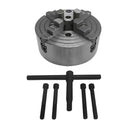 4 Jaw K72-160 Independent Lathe Chuck Ground Hardened Lathing Milling Machine