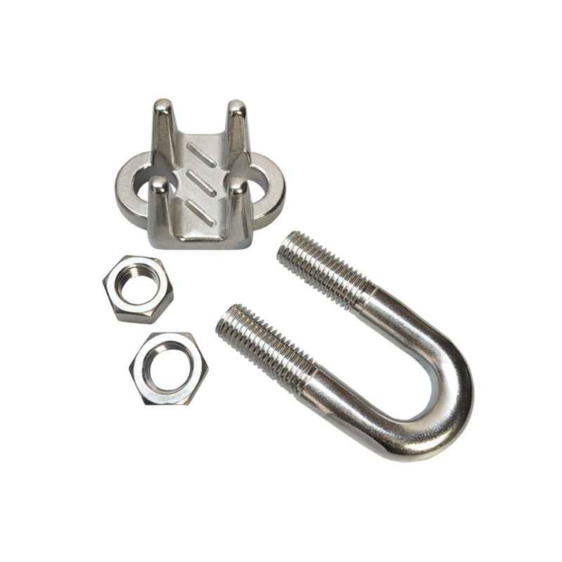 3/8" Marine Stainless Steel 316 Heavy Duty Wire Rope Clips Cable Clamp Rig Boat