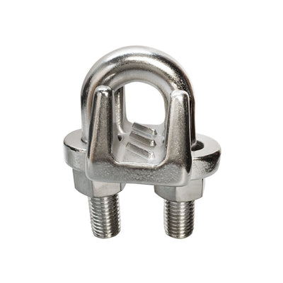 5/16" Heavy Duty Wire Rope Clip Clamp Stainless Steel Cable Rigging Marine Boat