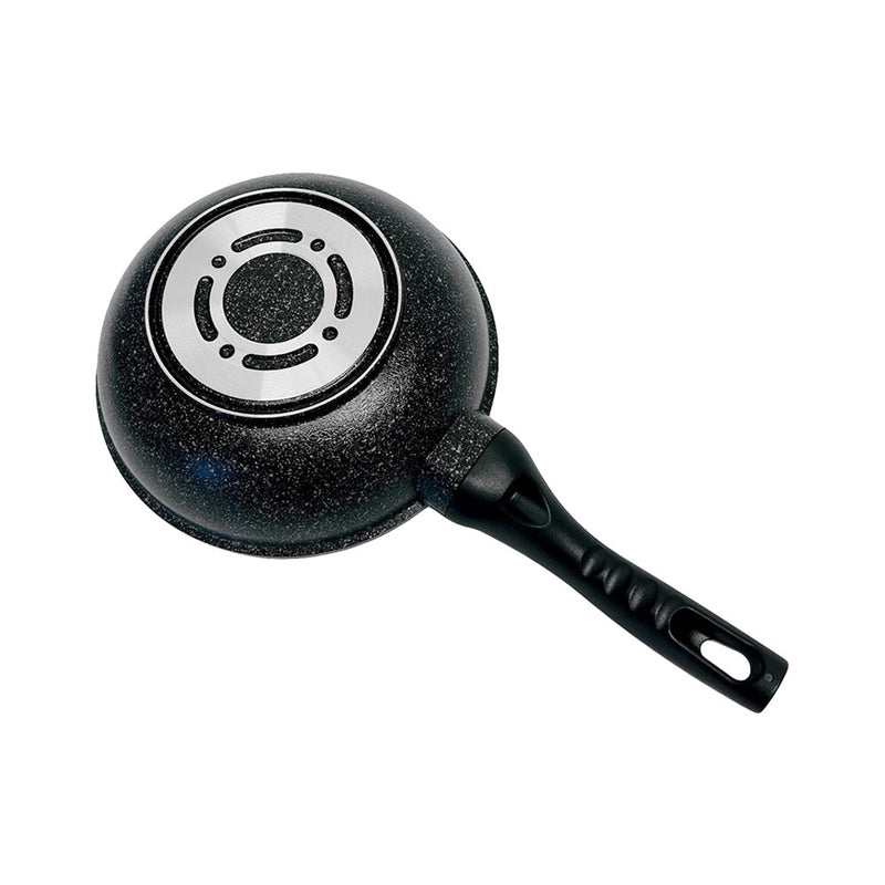 8" Wok Non-Stick Cooking Frying Pan Pot, 5 Layer Marble Coating, Made In Korea