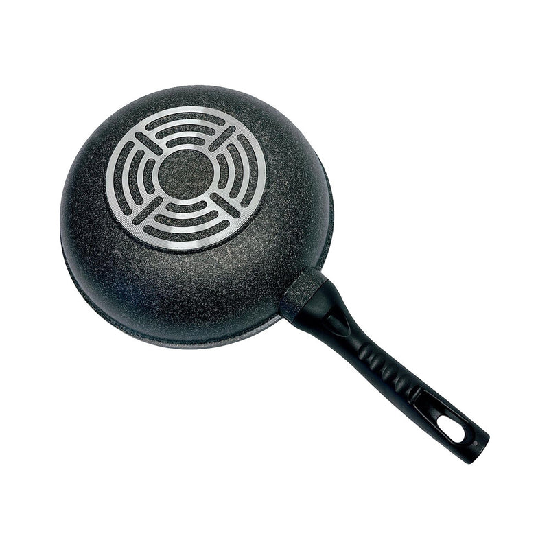 12" Wok Non-Stick Cooking Frying Pan Pot, 5 Layer Marble Coating, Made In Korea