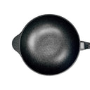 Made in Korea 12.5" Nonstick Wok Pan 5-Layer Marble Coating Frying Pan for Stir Fry, Sauté & Everyday Cooking