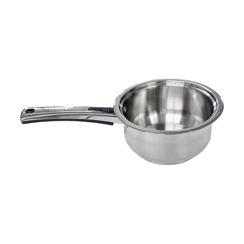 2 QT / 6.5" Stainless Steel Sauce Pan Pot Cookware Rust Proof Pot Pan Cooking