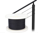 1/8" Marine Grade Stainless Steel Cable 500FT,Wire Rope 1x19 Cable Railing Deck