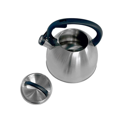 Stove Top Whistling Tea Kettle Stainless Steel Teapot with Handle, 2.5 Liters