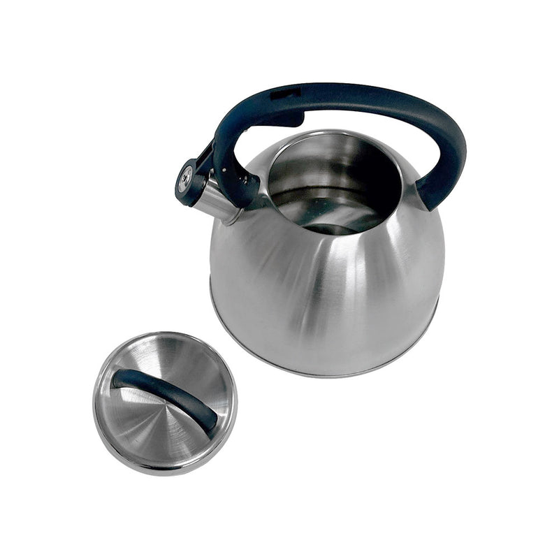 Stove Top Whistling Tea Kettle Stainless Steel Teapot with Handle, 2.5 Liters