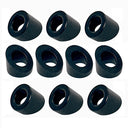 1/4" Stainless Steel Angled Washer 33 Degree Beveled Cable Rail,Black Oxide,10PC