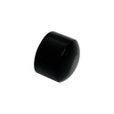 UNC 1/4" - 20 Black Oxide Stainless Steel Round Cap For Jam Nut (RIGHT) , 10 Pc