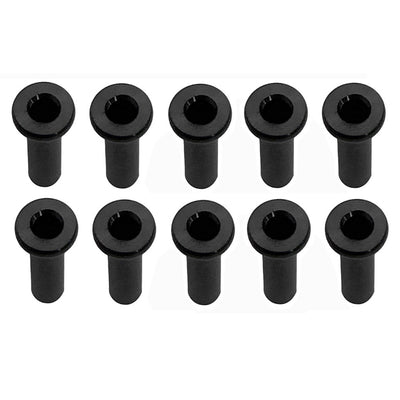 T316 Stainless Steel Protective Sleeve Protector Sleeve for 1/8,3/16" Cable Rail,Black Oxide,10PC