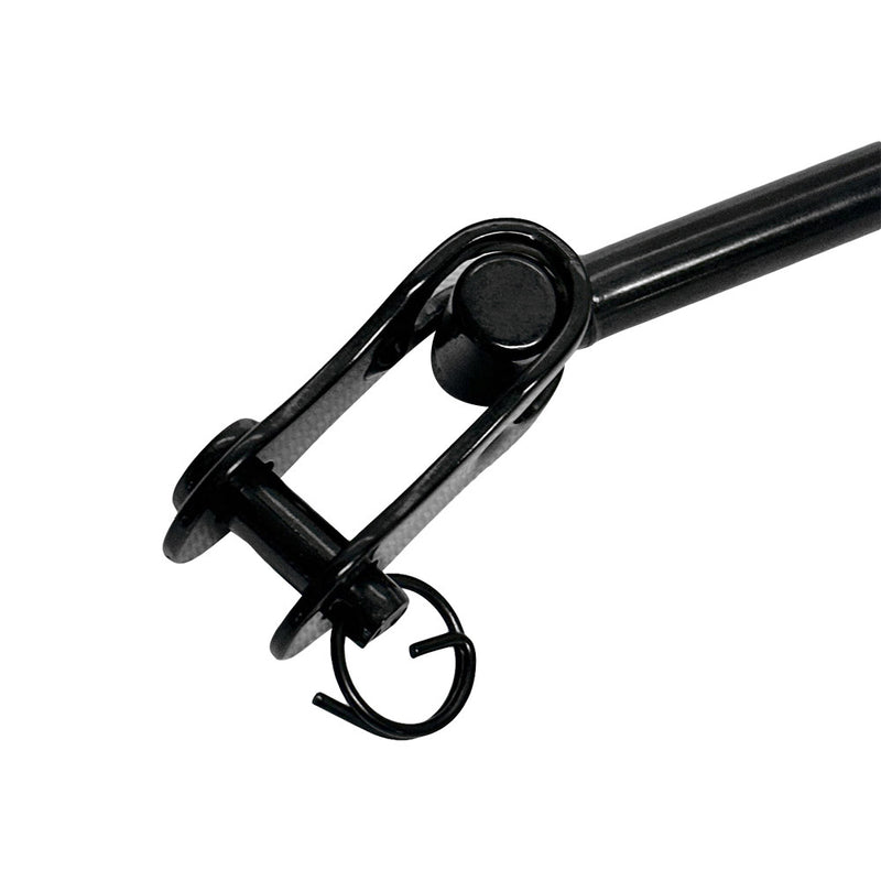 1/8" Black Oxide Stainless Steel Hand Swage Toggle Jaw For 1/8" Cable Wire,10 PC