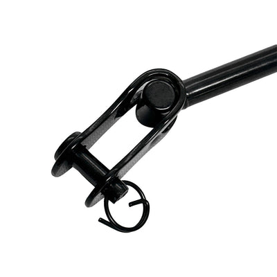 3/16" Black Oxide Stainless Steel Hand Swage Toggle Jaw For 3/16 Cable Wire,10PC