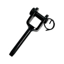 Black Oxide T316 Stainless Steel Hand Swage Jaw Stud For 1/8" Cable Rail, 1 PC