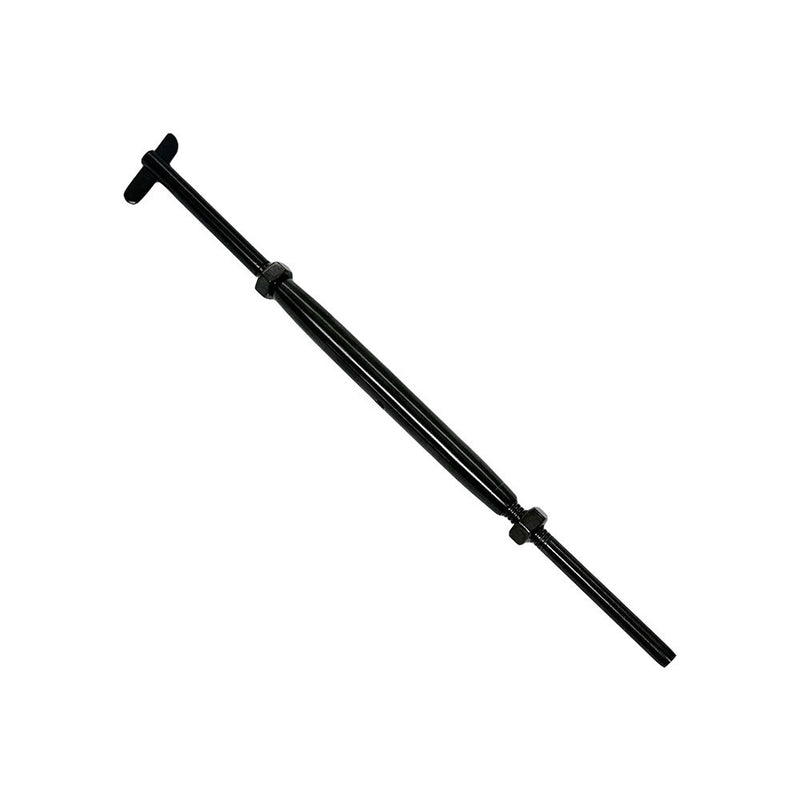 Black Oxide T316 Stainless Steel Hand Swage Drop Pin Lifeline Stud Body Turnbuckle for 3/16" Cable