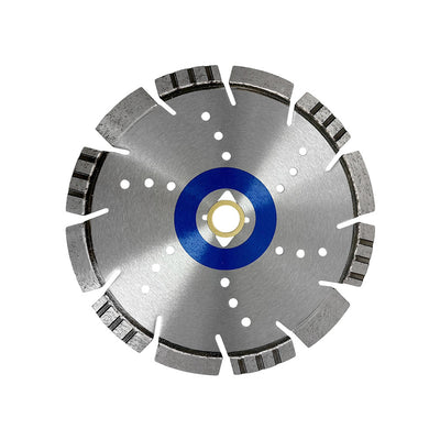 7'' x .090'' Metallic Blue All Cut Pro Saw Blade DM 7/8''-5/8'' Arbor 10mm Rim