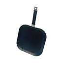 Non-Stick Coating Square Griddle Pan Flat Grill, 11" x 11" Non-Stick Cookware